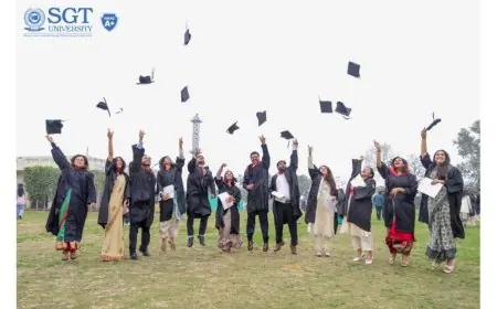 SGT University hosts 12th convocation, celebrating academic excellence and future-ready education