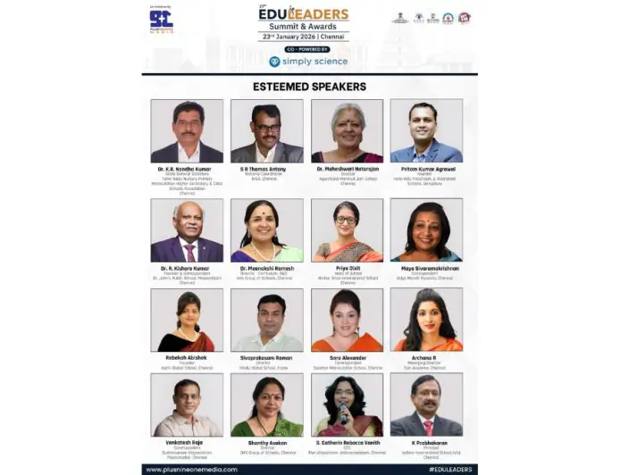 27th EDULEADERS Summit & Awards in Chennai to Spotlight Education Leadership Ahead of Union Budget 2026
