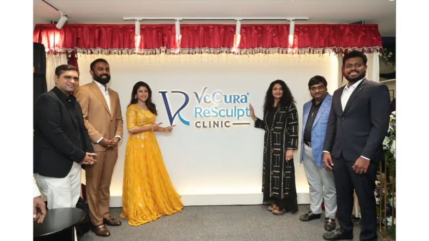VeCura ReSculpt Launched by Actress Alya Manasa & Praba Reddy, in Chennai, Redefining Science-Led Non-Surgical Body Sculpting in South India