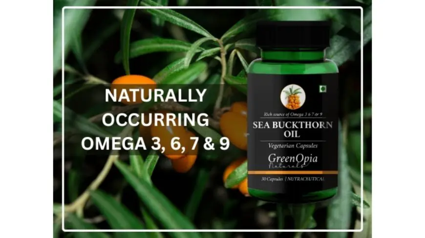 GreenOpia Sea Buckthorn Oil Capsules: The Natural Path to Inner Wellness and Radiant Health