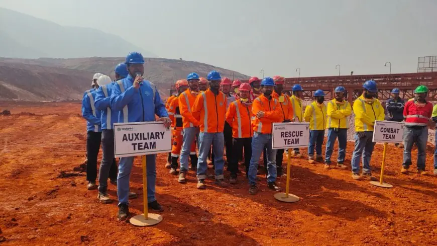 Vedanta Lanjigarh Reinforces Zero Harm Commitment with Onsite Emergency Mock Drill