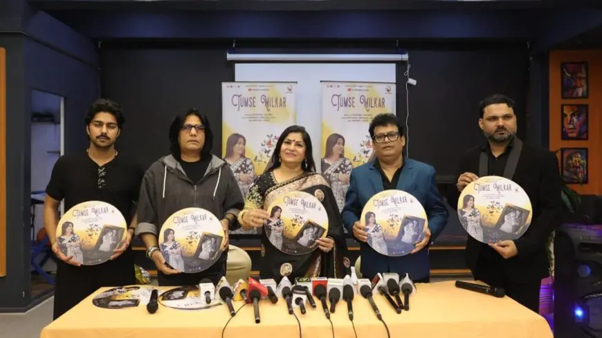 Renowned Poetess Urvashi Agrawal ‘Urvi’s Ghazal ‘Tumse Milkar’ Released by Audio Curry