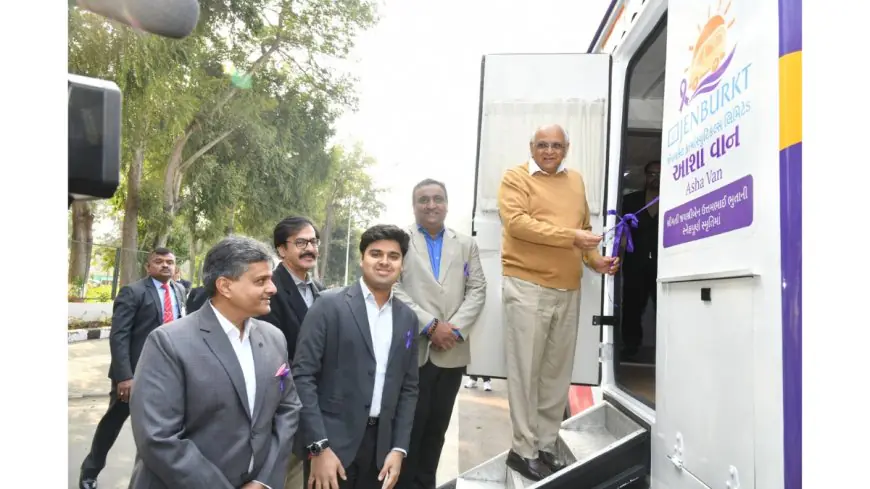 Jenburkt Pharmaceuticals Launches India’s First 10 Cancer Screening Van in Gujarat