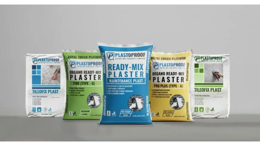 Ready Mix Plaster and Tile Adhesive Manufacturers in India Trusted by Builders and Contractors Nationwide