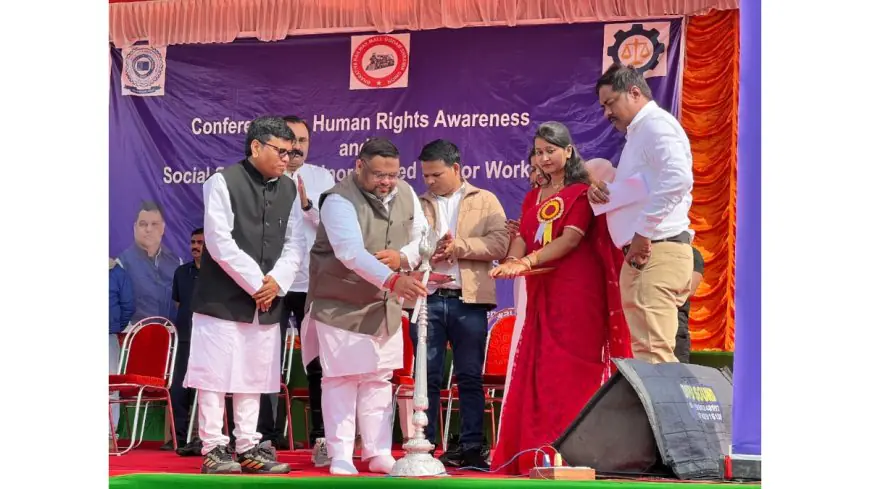 BRMGSU Leads Human Rights & Social Security Meet for Unorganised Workers