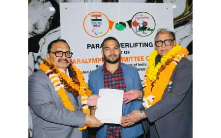 Big Boost for Para Sports: Yogesh Shelly Appointed Director of Para Athlete Development and Special Programs, India Para Powerlifting; Office Inaugurated by JP Singh and Satya Prakash Sangwan