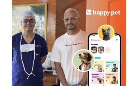 Happy Pet, India’s First Pet Tech Company, Secures Strategic Funding from Dr. Devi Shetty