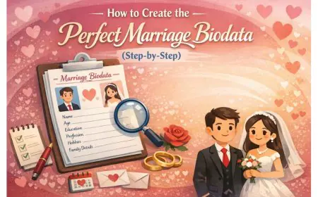 Modern Marriage Preparation: Crafting an Impressive Biodata and Avoiding Costly Wedding Planning Errors