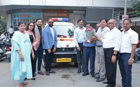 Healing Pharma Strengthens Its Lifesaving Mission with Another CSR Ambulance Donation in Mumbai
