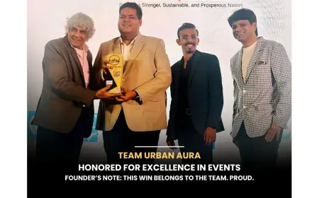 From Headliners to High-Impact Production: Urban Aura Bags Excellence Award in Corporate and College Events