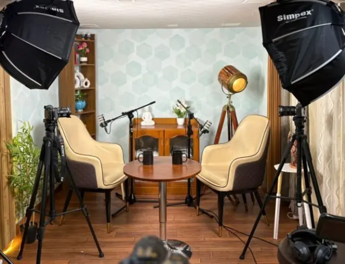 Stop Searching for Studios: Book Your Professional Podcast Shoot at RV Rising Studio Today