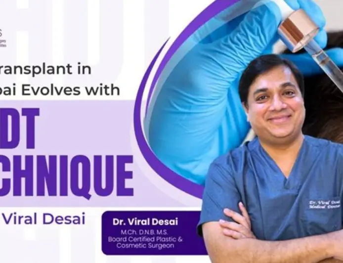 Hair Transplant in Mumbai Evolves with NHDT Technique by Dr. Viral Desai