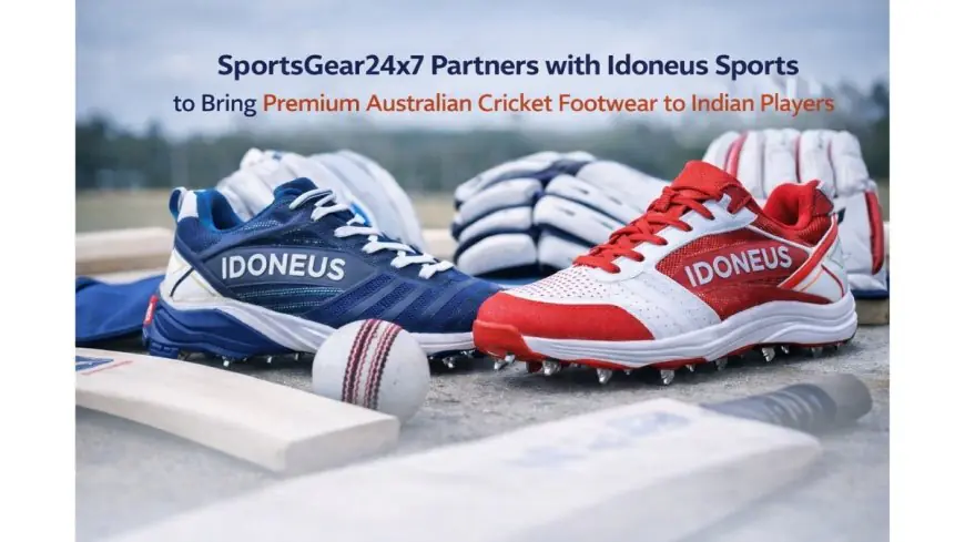 SportsGear24x7 Partners with Idoneus Sports to Bring Premium Australian Cricket Footwear to Indian Players