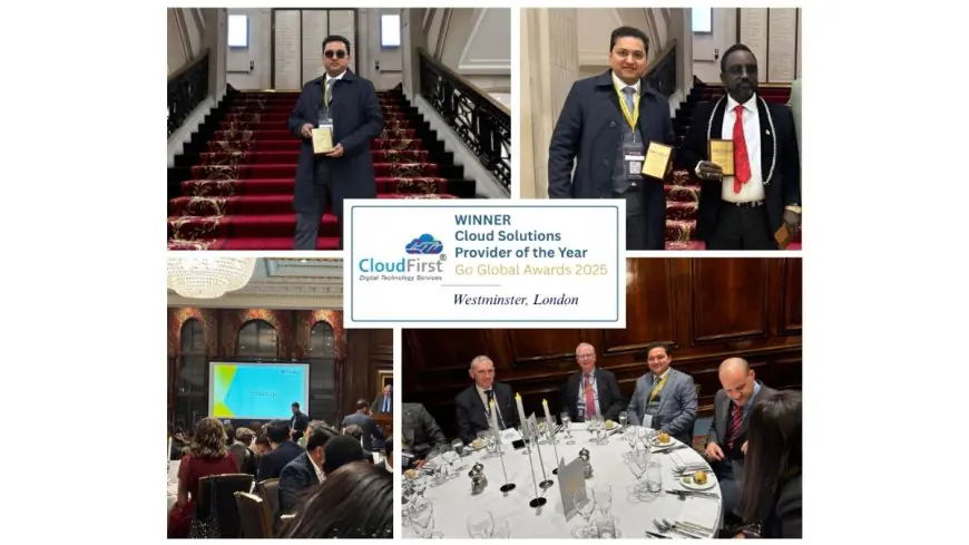 CloudFirst Technology Wins ‘Cloud Solutions Provider of the Year’ at Go Global Awards 2025
