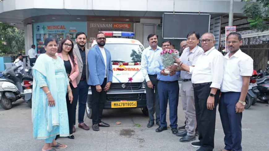 Healing Pharma Strengthens Its Lifesaving Mission with Another CSR Ambulance Donation in Mumbai