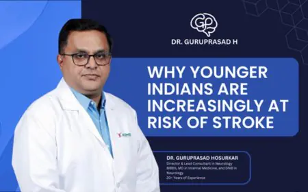 Why Younger Indians Are Increasingly at Risk of Stroke? – Dr. Guruprasad Hosurkar