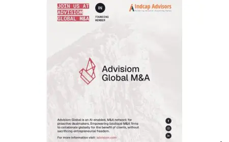 Indcap Advisors Becomes A Founding Member of Advisiom Global M and A