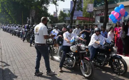 Shalby Hospital inaugurates Oncology Department, organises bike rally to mark International Women’s Day