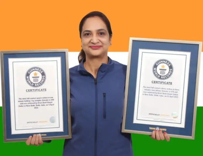 Kiran Deoli Uniyal: First Indian woman to hold most martial arts world records