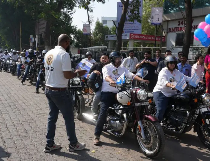 Shalby Hospital inaugurates Oncology Department, organises bike rally to mark International Women’s Day