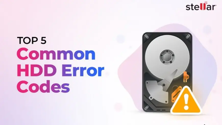 Top 5 Common HDD Error Codes: What They Mean and Why They Shouldn’t Be Ignored