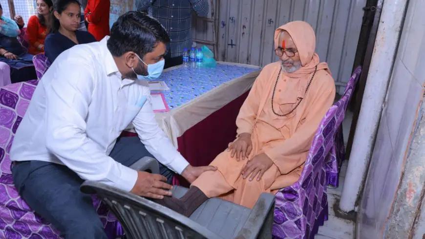 Free Physiotherapy Camp in Narela with the Support of Indian Oil, Benefiting 200 Senior Citizens