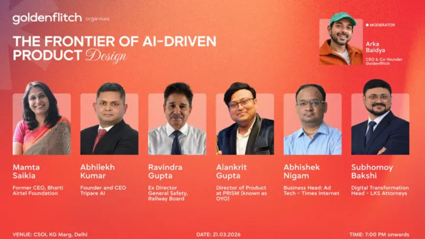 Goldenflitch at 5: Arka Baidya Brings Founders, Investors, and Product Leaders Together at the Frontier of AI-Driven Product Design