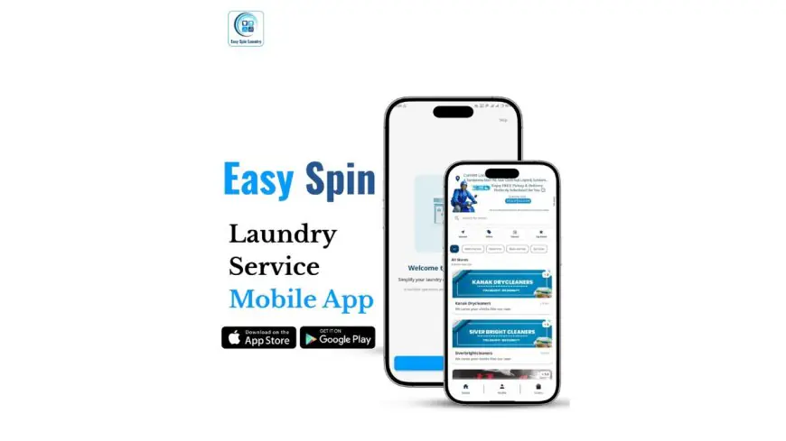 Easy Spin: Best App-Based Laundry & Dry Cleaning Service in Jaipur and Hyderabad