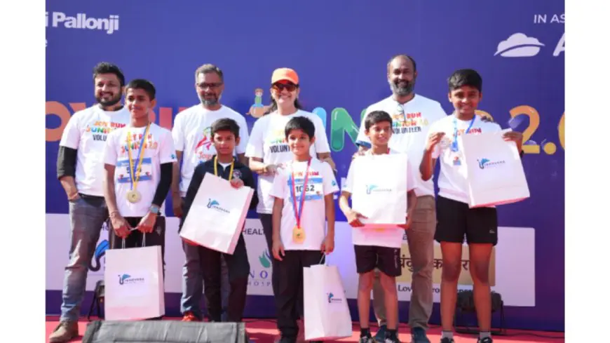 Joyville Shapoorji Housing Brings Young Pune Runners Together for ‘Joy Run Junior 2.0’ at SP Kingstown