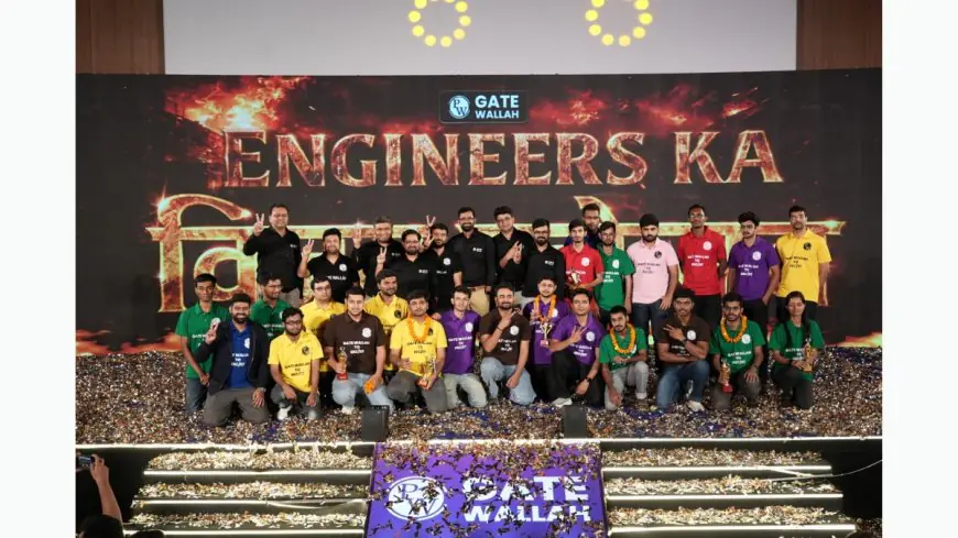 PW’s GATE Wallah secures 4 AIR 1, 20 Plus ranks in top ten in GATE 2026