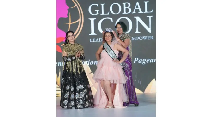 Archna Mishra Crowned Mrs India North Zone Winner 2026 at VG Miss and Mrs India Global Icon