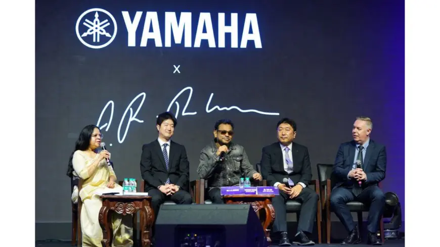 Yamaha Music India announces International Music Icon and Academy Award-winning Composer, A.R. Rahman, as their Brand Ambassador