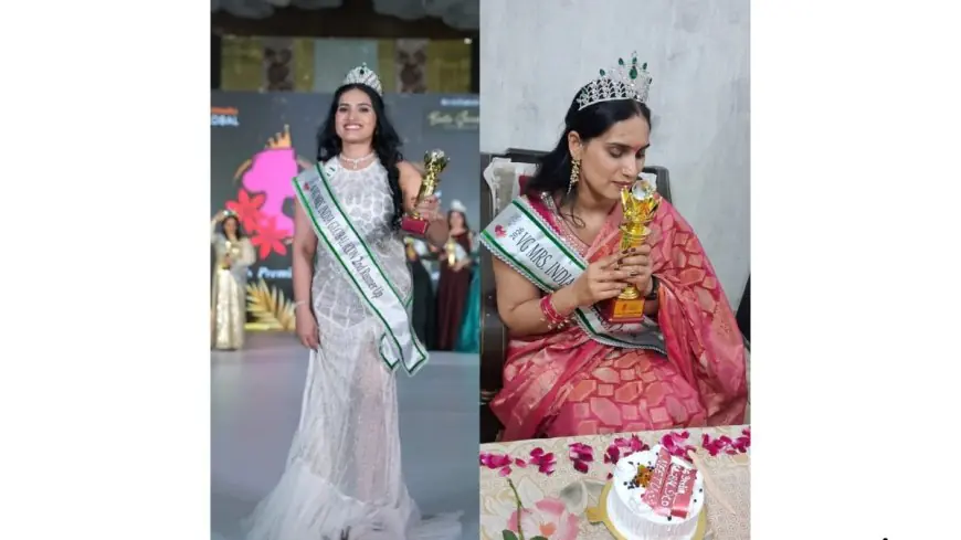 Neetu Sangwan Shines as 2nd Runner-Up at VG Mrs India Global Icon Season 7