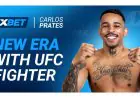 UFC Star Carlos Prates is now a 1xBet Brand Ambassador
