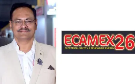 Mr Shripad Naik, MoS for New & Renewable Energy and Power, to Inaugurate ECAMEX 2026, India’s Mega Electrical Extravaganza Marking 101 Years of ECAM