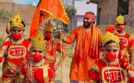 Sahas Purswani Embraces Divine Strength in a Soulful Tribute to Lord Hanuman Under the Banner of Chilsag Pictures