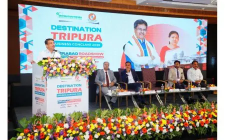 Department of Industries and Commerce, Government of Tripura Destination Tripura – Business Meet 2026 Investors’ Roadshow Held in Hyderabad