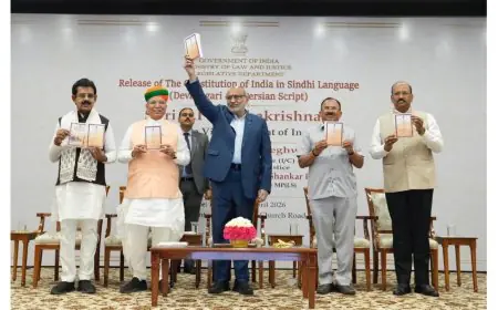 10th April to mark Sindhi Language Day MP Shankar Lalwani organized an event Boosts linguistic Inclusivity