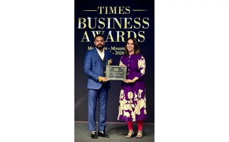 Lanchulal KS Honored as Business & Entertainment Personality of the Year at Times Business Awards 2025–26