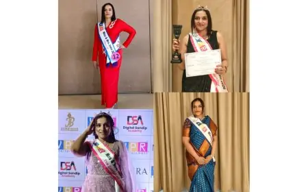 Meghana Santhosh Rao Crowned ‘Miss Confident Star’ at VPR Miss and Mrs India, Inspires Women to Follow Their Dreams