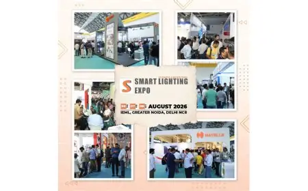 Top Lighting Brands Return to the Exhibition Floor after a long time at the Smart Lighting Expo in Greater Noida
