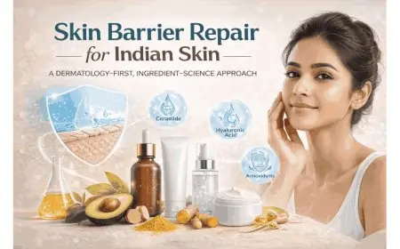 Skin Barrier Repair for Indian Skin: A Dermatology-First, Ingredient-Science Approach