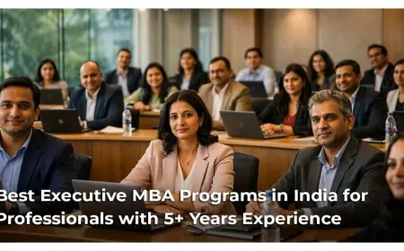 Best Executive MBA Programs in India for Professionals with 5+ Years Experience