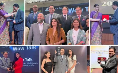 Dr. Basant Goel Honoured at Two Prestigious International Events in New Delhi for His Exceptional Contribution to Humanity and Healthcare