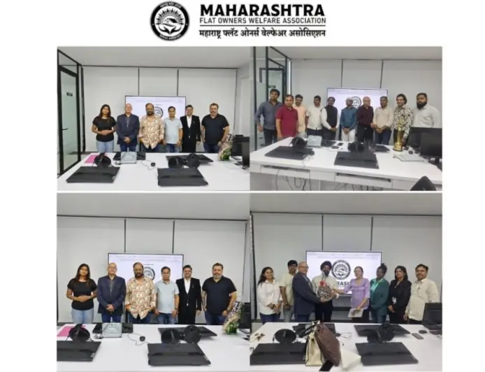 Leaders and Industry Representatives Congratulate Deepak Narsibhai Bhanushali on Appointment as President of Maharashtra Flat Owners Welfare Association