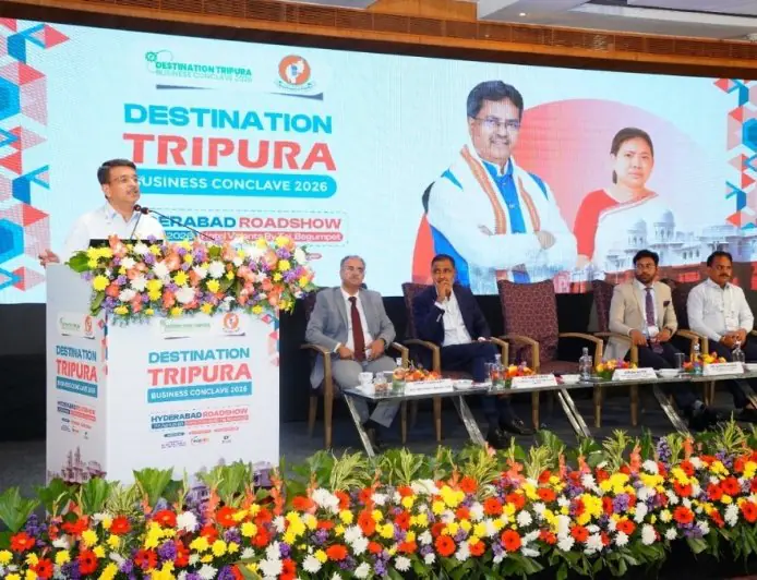 Department of Industries and Commerce, Government of Tripura Destination Tripura – Business Meet 2026 Investors’ Roadshow Held in Hyderabad