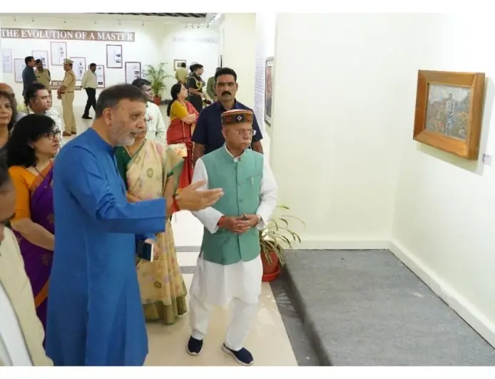 Shri Shiv Pratap Shukla – Hon Governor of Telangana Inaugurates Rumale Chennabasaviah’s Retrospective at Salar Jung Museum Hyderabad