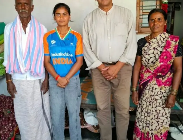 Ranga Rao Memorial School for Differently Abled Alumna Deepika T C gets a Grand Welcome in her Hometown