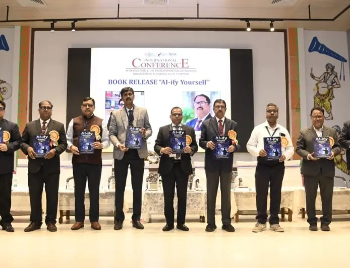 Launch of the Book ‘AI-ify Yourself’ at Sarla Birla University