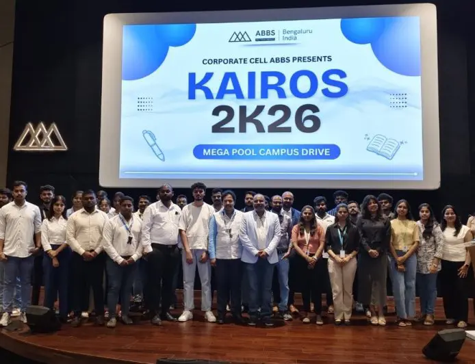 Acharya Bangalore B-School Hosts KAIROS 2026 Mega Pool Drive, Connecting 500+ Candidates with 33 Leading Recruiters